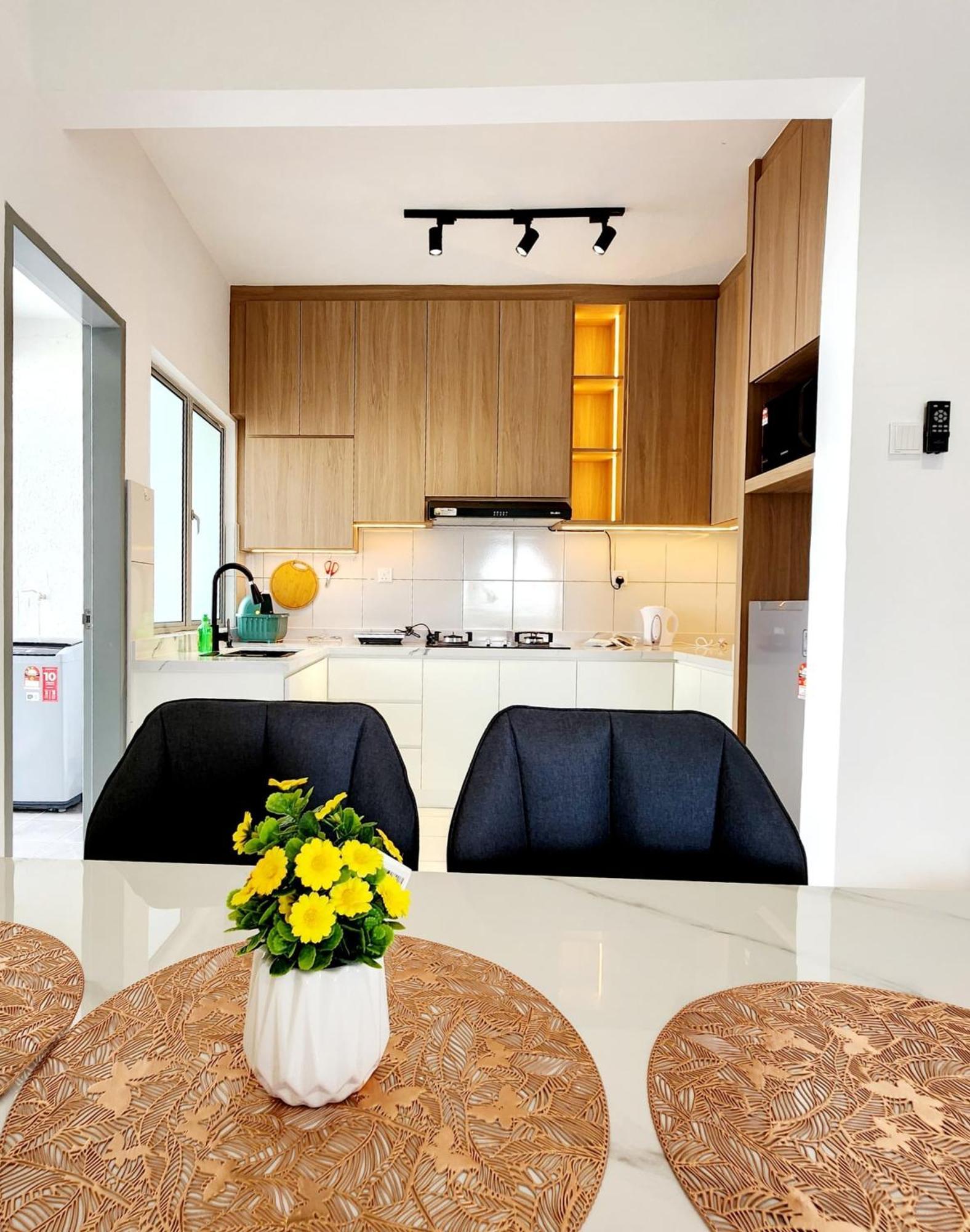 Malacca Spacious 3Bedroom Wifi Carpark Buitenkant foto
