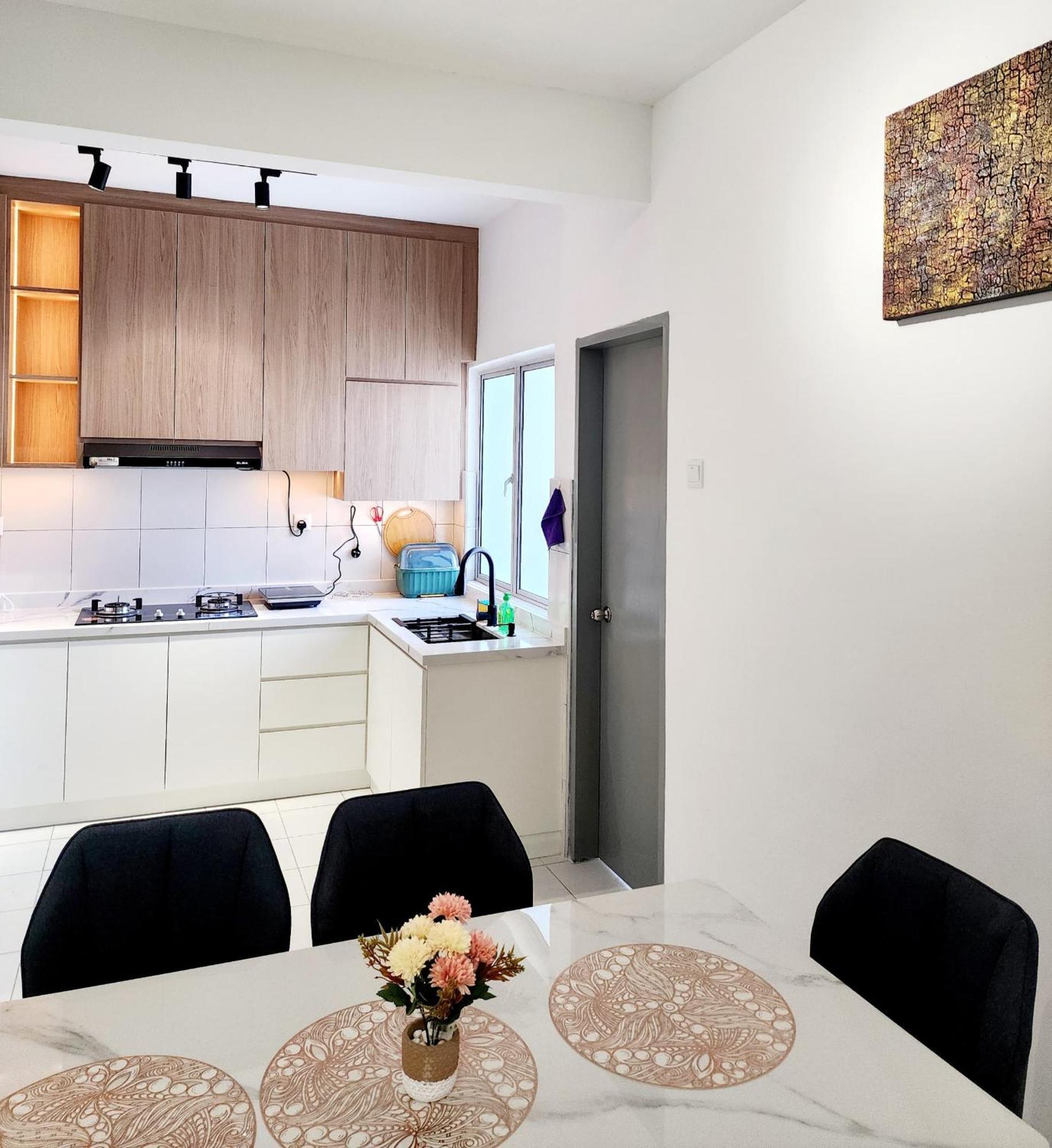 Malacca Spacious 3Bedroom Wifi Carpark Buitenkant foto