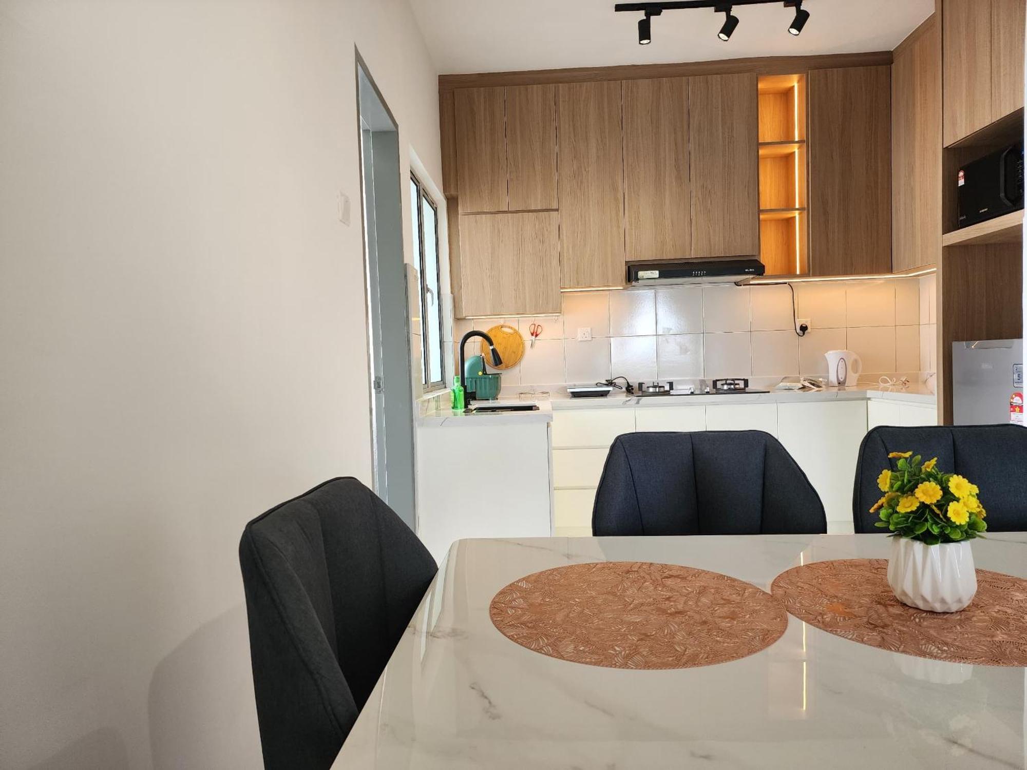 Malacca Spacious 3Bedroom Wifi Carpark Buitenkant foto