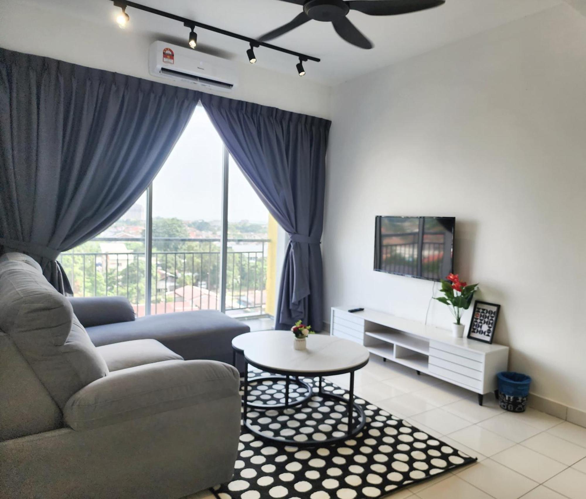 Malacca Spacious 3Bedroom Wifi Carpark Buitenkant foto