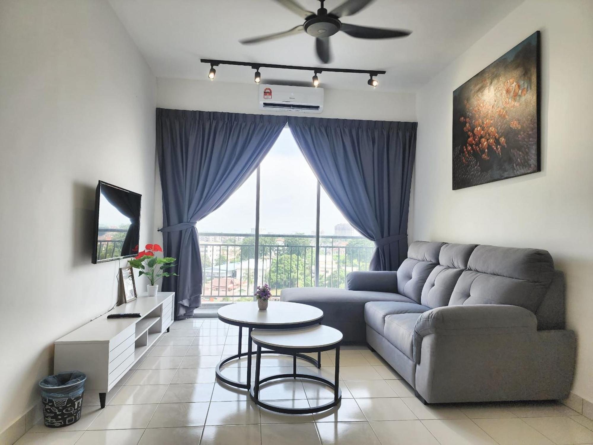 Malacca Spacious 3Bedroom Wifi Carpark Buitenkant foto